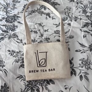 Beige Canva Brew Tea Bar drink holder